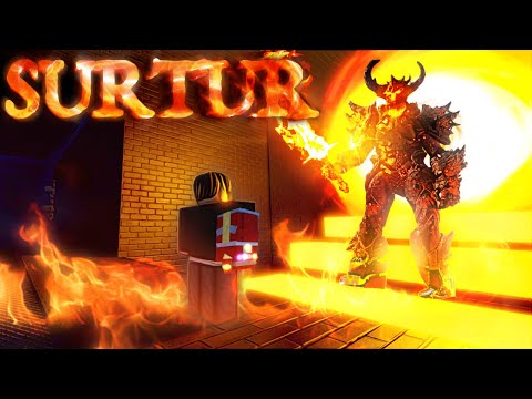 Fighting SURTUR In Infinity Gauntlet Thanos Simulator PART 1!