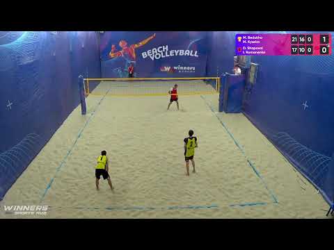 12:15 M. Bedukha / M. Kyselov - D. Shapoval / I. Romanenko 04.07.2022 | Winners Beach Volleyball