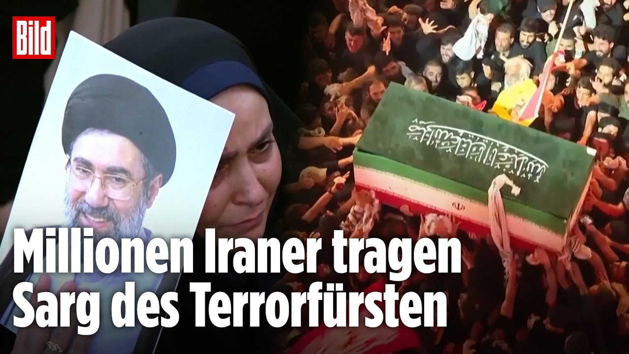 IRAN-KRIEG: Beerdigung von Chamenei – Zwei Tage Staatstrauer für ehemaligen Ober-Mullah