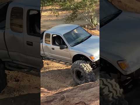 YOTA WITH SUPER SWAMPERS ATTEMPTS THE CONCRETE CLIMB @ Shasta chappie ohv