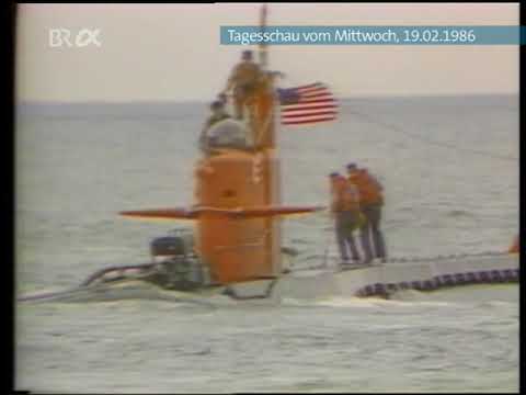 ARD Tagesschau vom 19.02.1986 - Challenger Wracks