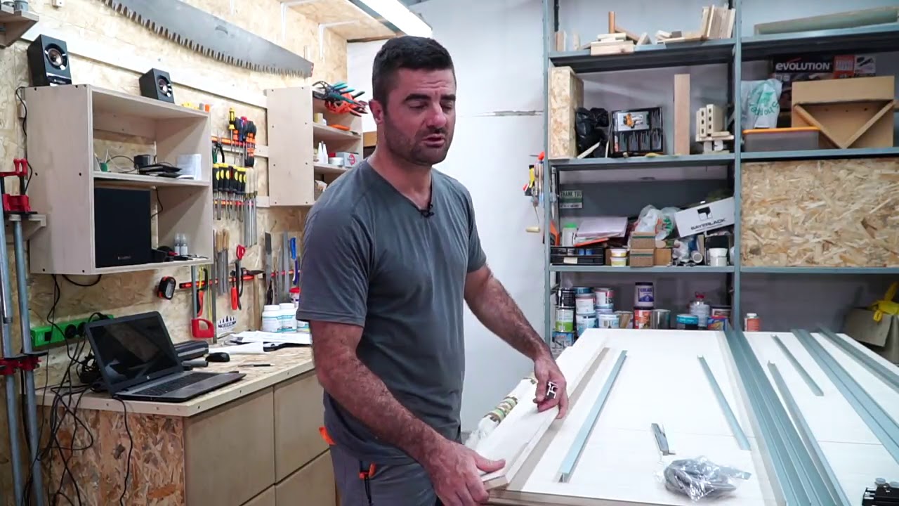 Plako Silent - Kit completo per la facile creazione di armadi ad ante scorrevoli