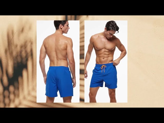 Vídeo relacionado con Veximora Bañador Hombre Corto 2 en1 con Forro de Compresión Secado Rápido, Impermeable y Bolsillos con Cremallera, Short de Playa, Piscina, Surf, Regalo para Hombre en Navidad, Cumpleaños y Vacaciones