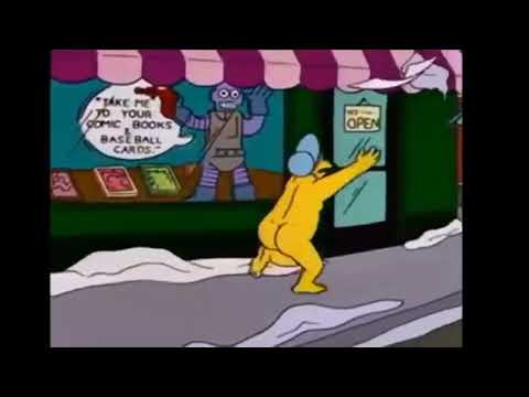 Die Simpsons - Barney kann zum Glück nicht noch tiefer sinken [S4E9 - Mr. Schneepflug]