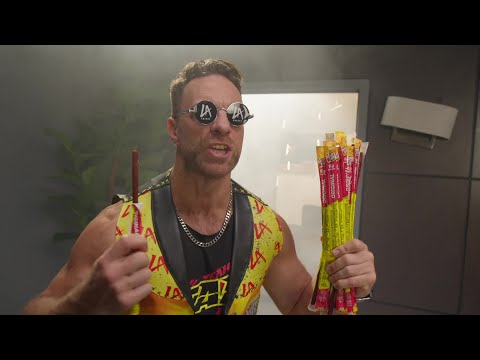 LA Knight crashes the meeting in latest Slim Jim commercial
