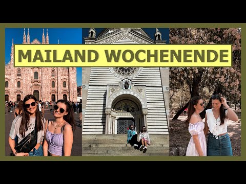 Ostern und Urlaub in Mailand 👒☀️🛩 Mailand Vlog 🎥 I naca