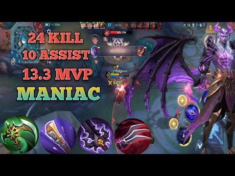 Maniac - Lifestyle Hack & Damage No 1 Build Moskov - MLBB