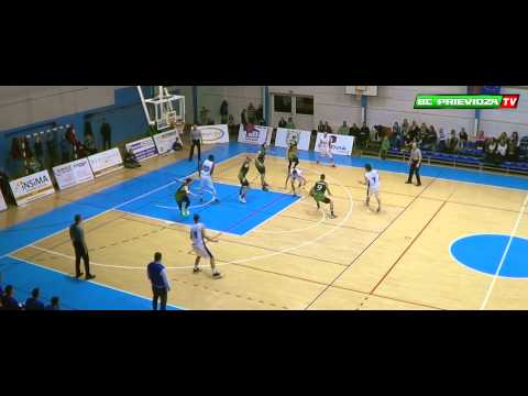Zostrih zápasu BK 04 AC LB Spišská Nová Ves – BC Prievidza 14.1.2015