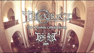 Theocracy live at Roskilde Cathedral during Epic Fest 2025