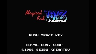 Magical Kid Wiz (MSX) - Sony 1986 - Gameplay All Stages Completed
