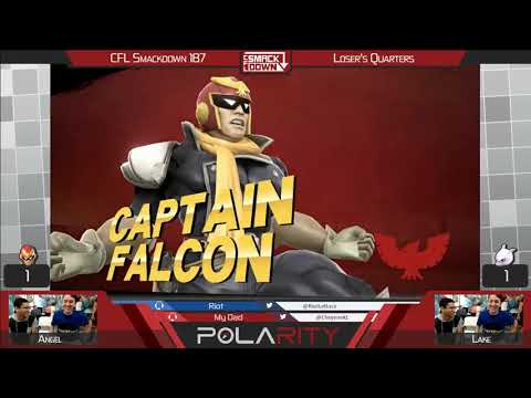 CFL Smackdown 187 Smash 4 - Angel (Falcon) vs Lake (Mewtwo) - Losers Quarters