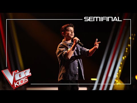 Carlos Higes - Manos de tijera | Semifinal | The Voice Kids Antena 3 2022