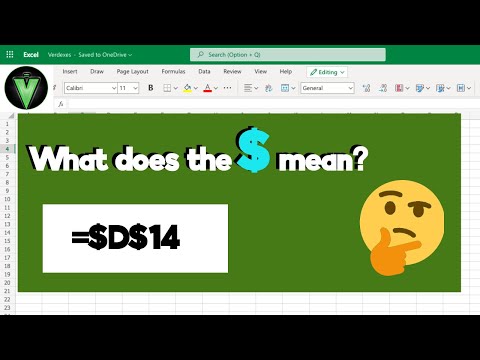 🤑 What Does '$' Mean in a Formula | Dollar Sign in Excel