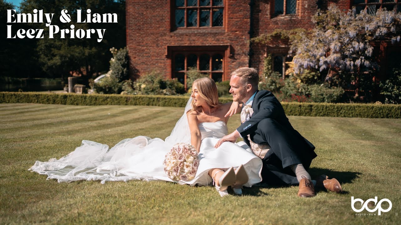 Leez Priory wedding photography and film