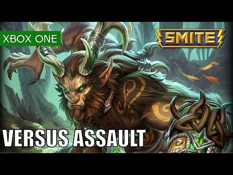 SMITE Xbox One Gameplay Assault Versus as Cernunnos - Don't ping at me