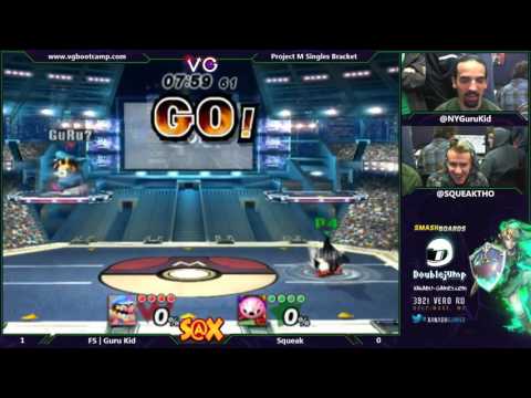 Xanadu 12/30/14 - Guru Kid (Wario) vs. Squeak (MK)