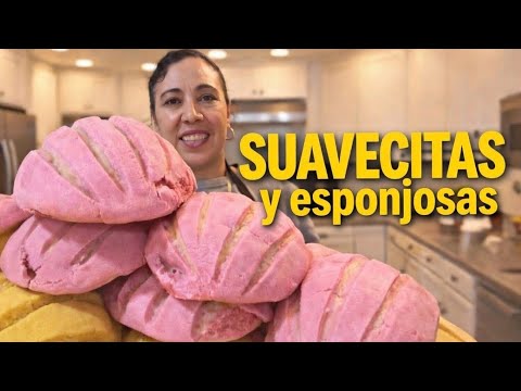 Conchas caseras súper SUAVECITAS🤍 y esponjosas | Receta fácil✨