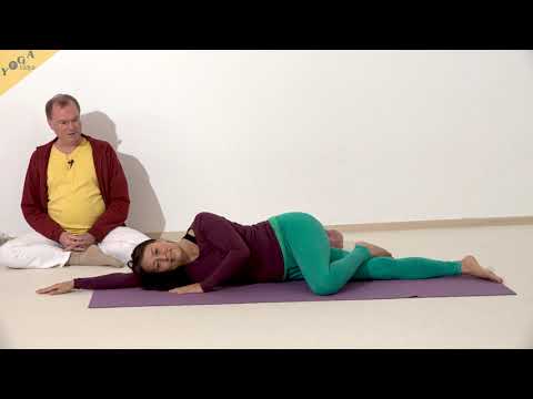 Stabile Seitenlage - Yoga Asana Lexikon