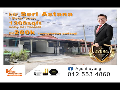 [ Agent Ayung ] Bdr Seri Astana, 1 Storey Tarrace, Sg Petani, For Sale