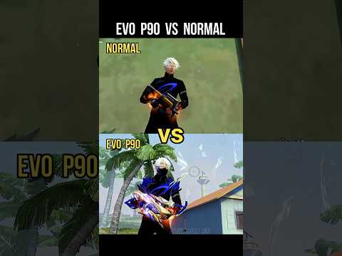 Evo VS Normal 🔥 Evo P90 Gilded Corrosion | Evo Vault Event New Evo Gun Gameplay #srikantaff