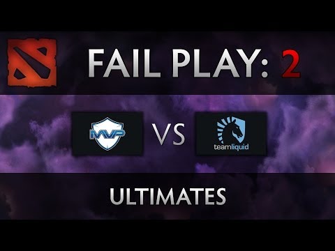 Dota 2 TI4 Fail Plays - MVP vs Liquid - Ultimates