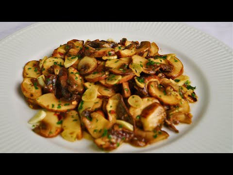 Champiñones al Ajillo, ¡Rápido y Fácil!