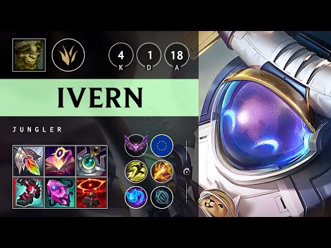 Ivern Jungle vs Rek'Sai: Killing spree - EUW Master Patch 25.S1.1