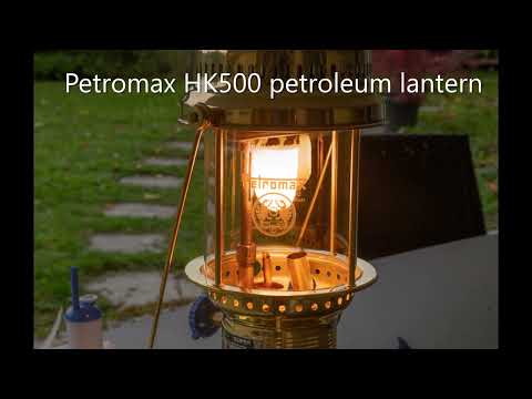 Starting the Petromax HK500 Lantern