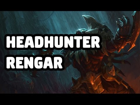 HEADHUNTER RENGAR SKIN SPOTLIGHT - LEAGUE OF LEGENDS