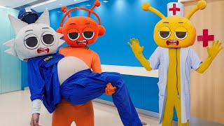 Oren the prisoner carries Wenda Police to give birth 🚔| Incredibox Sprunki In Real Life
