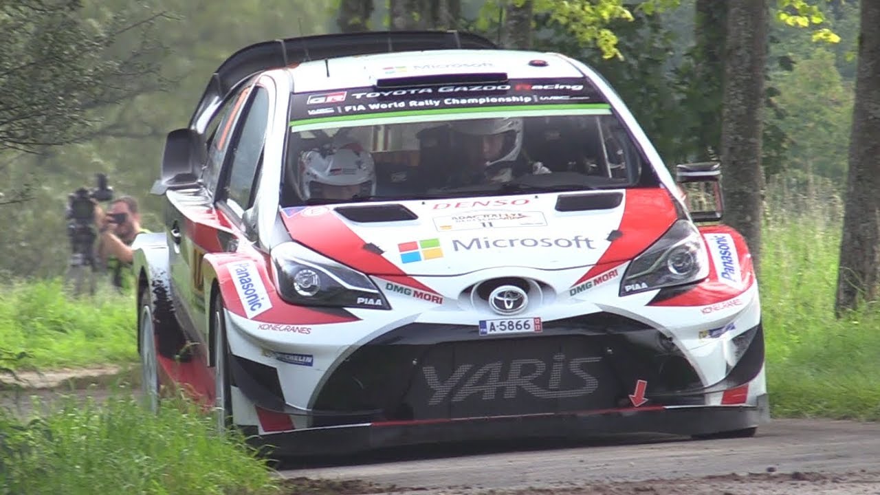 Toyota Yaris WRC Sound - Latvala, Lappi & Hanninen in Action at Rallye Deutschland!