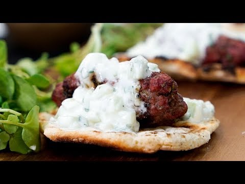 Greek-style Lamb Koftas