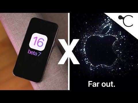 iOS 16 Beta 7 + thoughts on Apple's upcoming iPhone 14 'Far Out' event