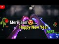 Meri Jaan Happy New Year Happy New Year 2027 Status New Year Love Shayari New Year Status
