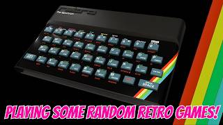 Playing Some Random Retro Games On... The Spectrum!