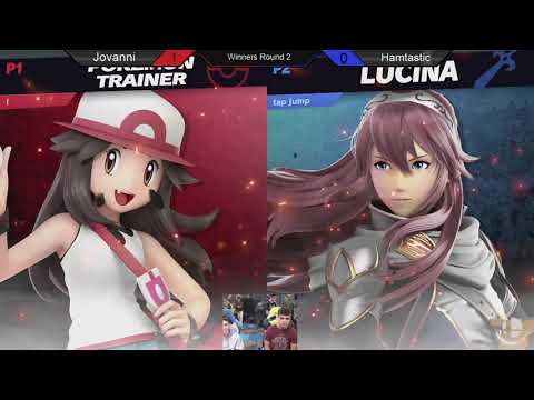 Smash Ultimate @ UCI #27 - Jovanni (Diddy Kong, PKMN Trainer) vs Hamtastic (Lucina) [W. Round 3]