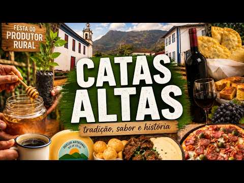 CATAS ALTAS (MG) - O que fazer, onde ir e mais!