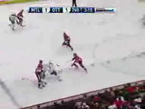 canadiens vs sens 11/20/2008