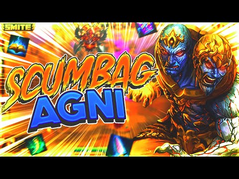 Smite: Scumbag Agni Build (CRAZY FULL DAMAGE BUILD)