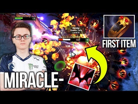 Miracle- Shadow Fiend Soul Ring First Item New Style? 9k MMR Dota 2