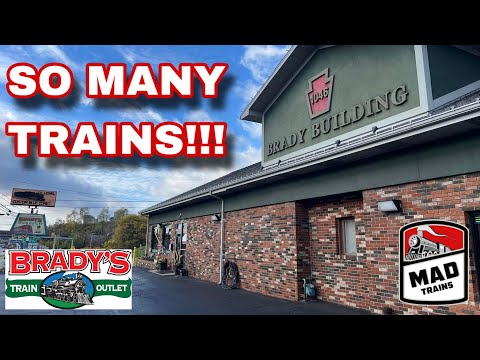 Full Tour of Brady’s Train Outlet - Western Pa's Biggest Train Store!!