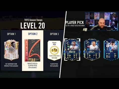 Bateson87 opens Level 20 90+ TOTS Player Pick