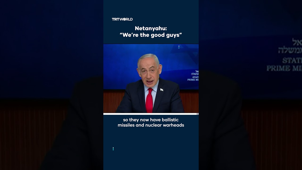 Video | Netanyahu says they are the "good guys", Iran is "50 North Koreas"