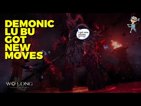 Demonic Lu Bu Got Some NEW MOVES! - WO LONG FALLEN DYNASTY Soaring Dragon Difficulty