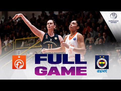 Semi-Final | SCH v Fener | Full Basketball Game | EuroLeague Women 2024-25