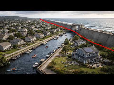 15 Places Where People Live BELOW Sea Level