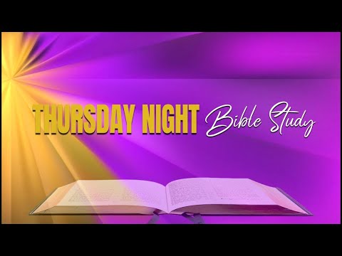 04-25-2024 Mount Zion Baptist Church Thursday Night Bible Study