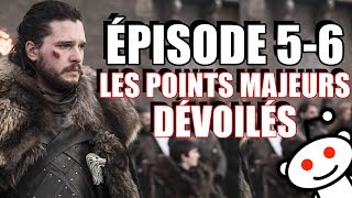 TOUS LES ÉVÉNEMENTS MAJEURS ONT FUITÉ - GAME OF THRONES SAISON 8