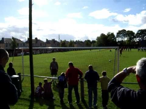 Oakley v Linlithgow Rose - 11/09/10 - Rose win Penalty Shoot-out