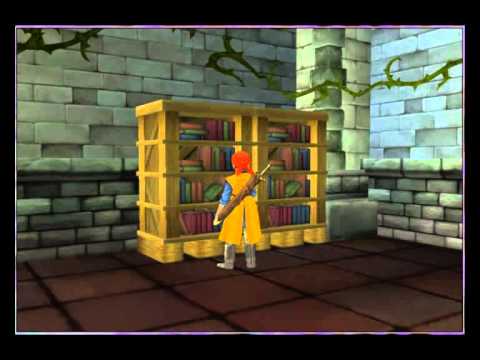 Dragon quest 8 exploration in trodain castle, treasure and the monnshadow realm